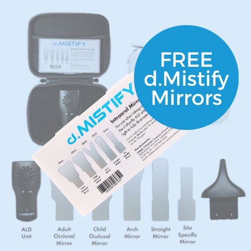 Mistify Set Design d.Mistify Pro DCK + FREE Additional Set of d.Mistify MIRRORS – 1122CORP