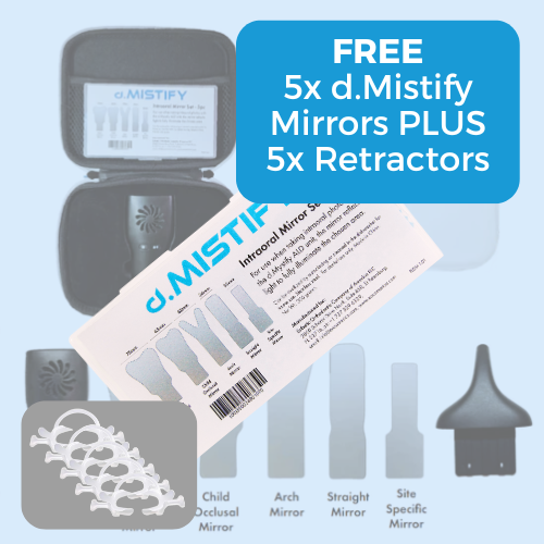 d.Mistify Pro DCK + FREE 5x additional Mirrors & 5x Handsfree Retracto ...